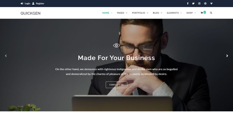 Quickgen - HTML Template