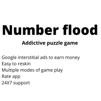 Number flood - iOS Template