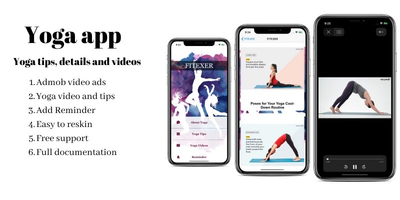 Yoga App - iOS Template
