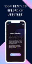 Night Club Radio - Full iOS Application Screenshot 1