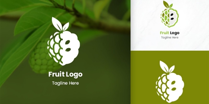 Fruit Logo Template