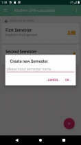 Simple GPA-calculator - Android App Template Screenshot 4