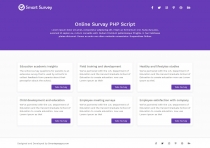 Smart Survey - Survey PHP Script Screenshot 3