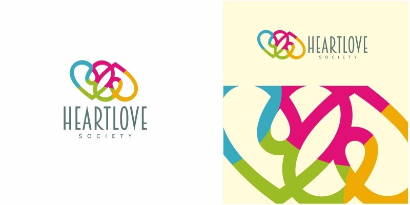 Heart Love Logo