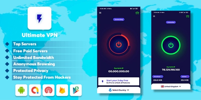 Smart VPN - Premium VPN Servers Android App