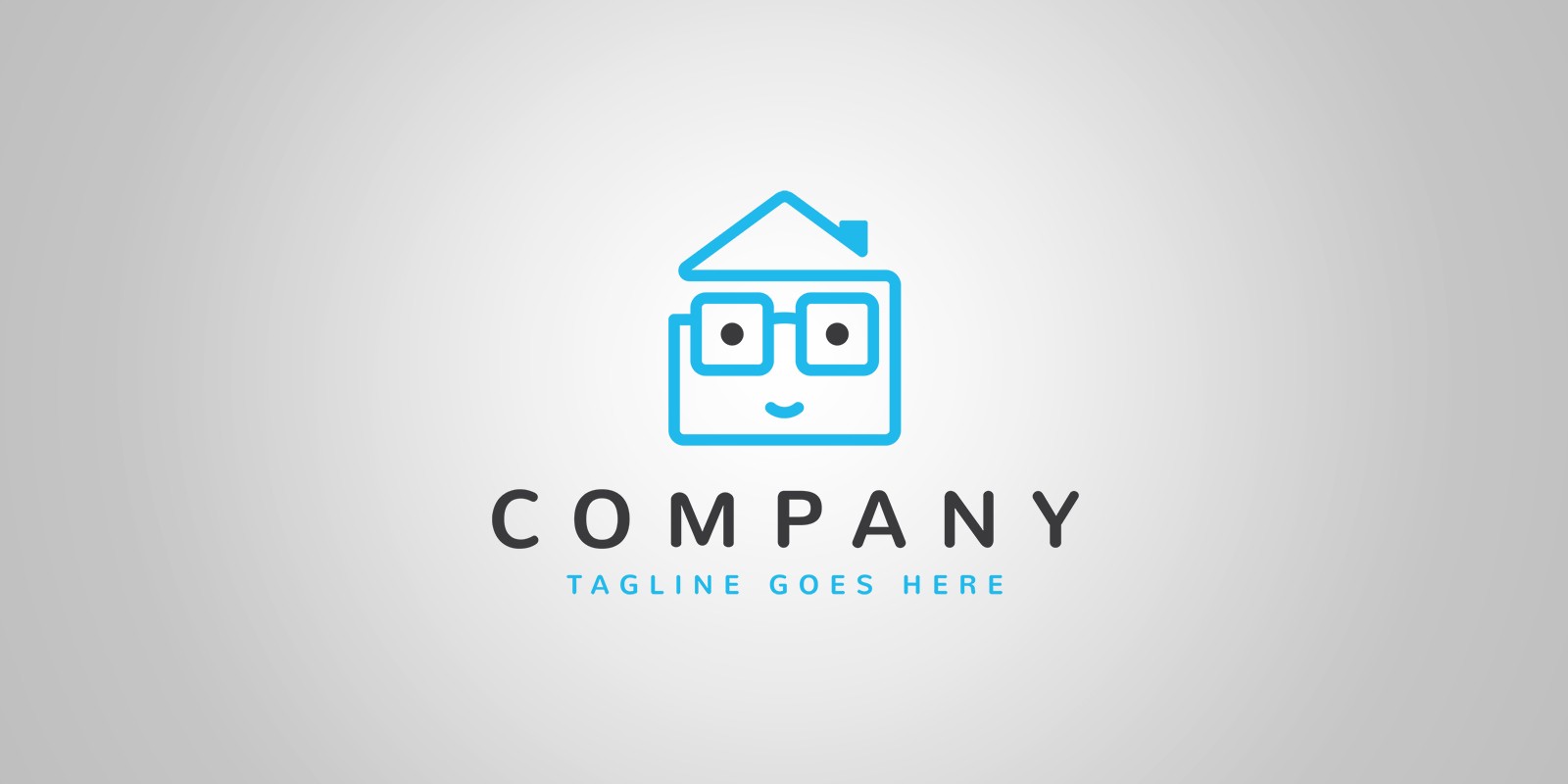 Geek House Logo Template