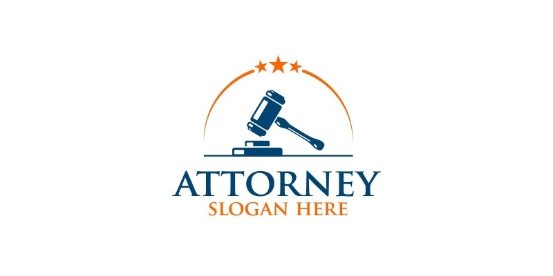 Law And Attorney Logo Design