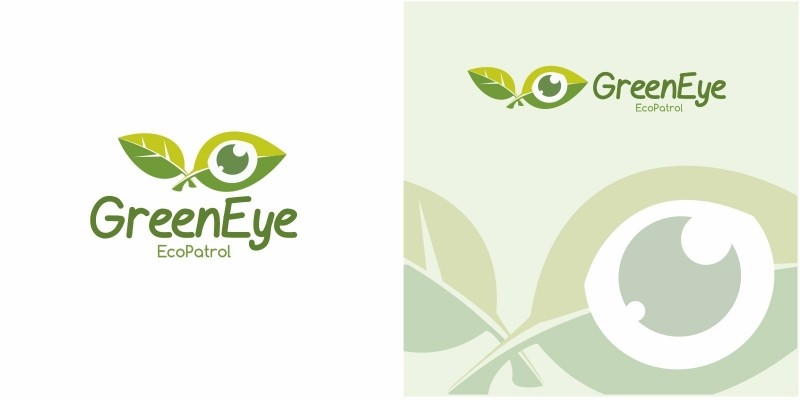 Green Eye Logo