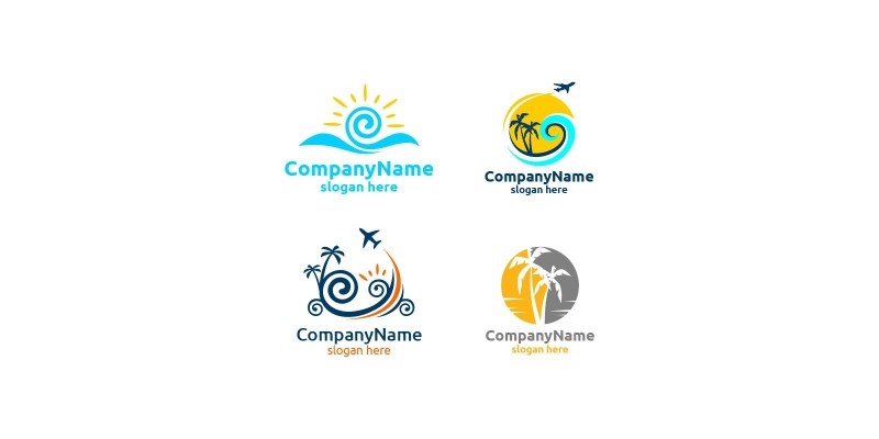 Travel and Tourism Logo for Hotel and Vacation