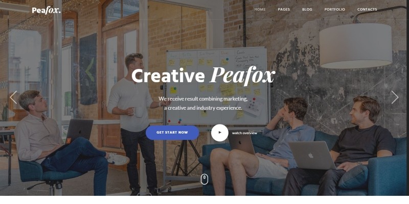 Peafox - Multipurpose Creative Template