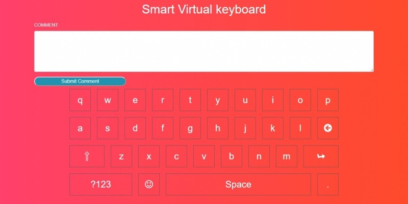 Smart Virtual Keyboard JavaScript