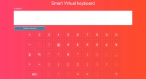 Smart Virtual Keyboard JavaScript Screenshot 2
