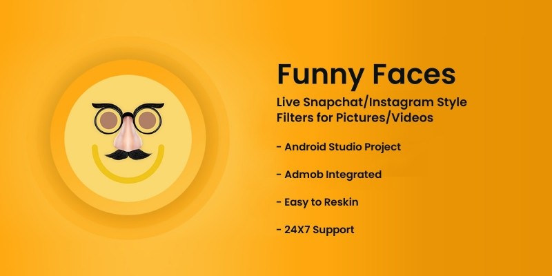 Funny Faces - Android Source Code