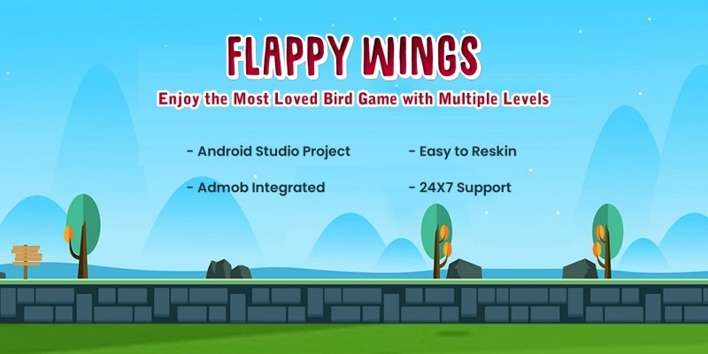 Flying Bird Game - Android Source Code