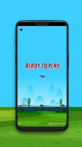 Flying Bird Game - Android Source Code Screenshot 1