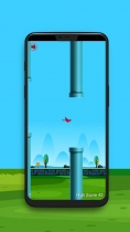 Flying Bird Game - Android Source Code Screenshot 2
