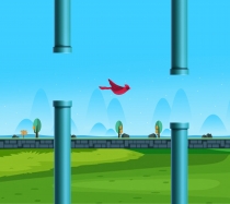 Flying Bird Game - Android Source Code Screenshot 3