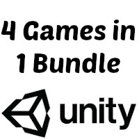 Unity Casual Game Bundle 2 - 4 Games in 1 Bundle