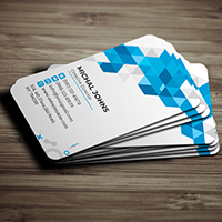 Abstract Business Card