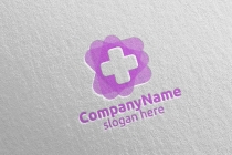 Cross Medical Hospital Logo Design Screenshot 3
