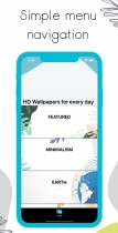 HD Wallpapers - Full iOS Application Screenshot 1