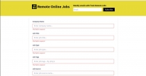 Remote Online Jobs - PHP Laravel Script Screenshot 2