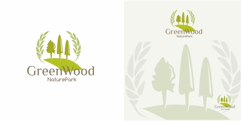 Green Wood Logo