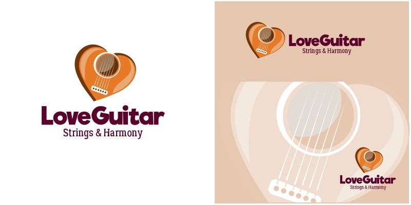 Love Guitar Logo