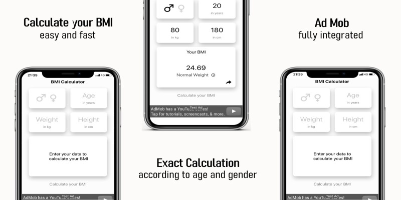 BMI Calculator - React App Template