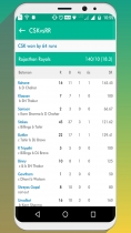 Live Cricket Score - Android App Source Code Screenshot 3