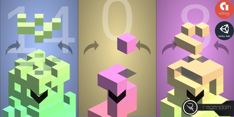 Falling Blocks - Complete Unity Game