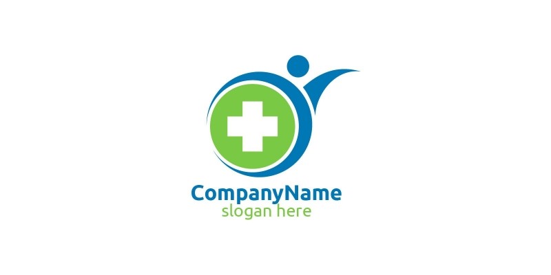 Health Care Cross Medical Hospital Logo