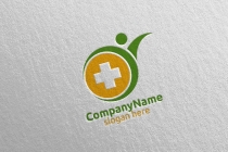 Health Care Cross Medical Hospital Logo Screenshot 2