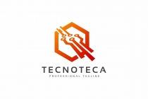 Technology Hexagon Logo Screenshot 1