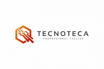 Technology Hexagon Logo Screenshot 2