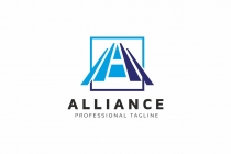 Alliance A Letter Logo Screenshot 1