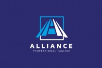 Alliance A Letter Logo Screenshot 2