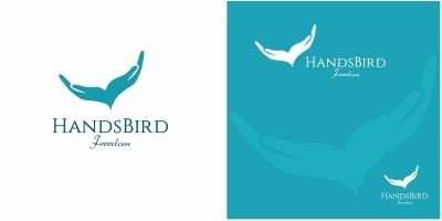 Hands Bird Logo