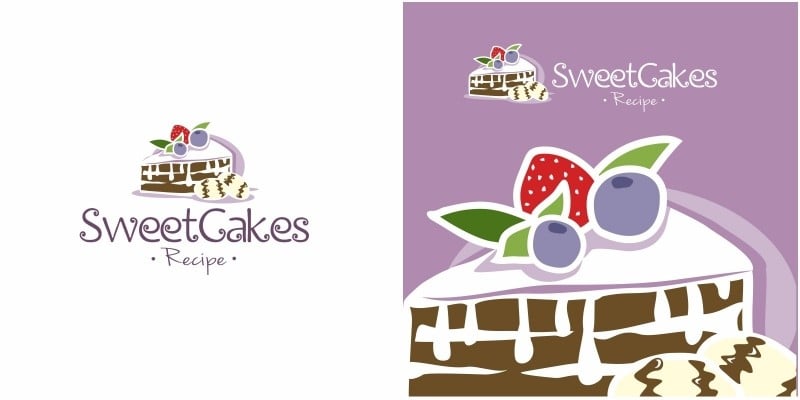 Sweet Cake Logo