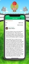 Live Match Cricket Score - iOS App Source Code Screenshot 5