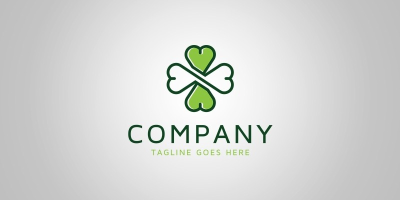 Infinity Clover  Logo Template