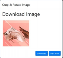 Crop And Rotate Image - PHP Script Screenshot 4
