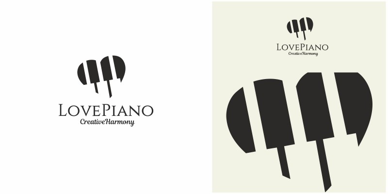 Love Piano Logo