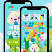 Bubble Shooter Style Game Gui Assets