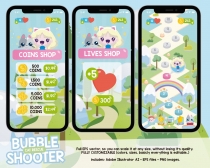 Bubble Shooter Style Game Gui Assets Screenshot 5