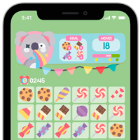 Candies Crush Match 3 Game Assets