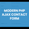 Modern PHP Ajax Contact Form