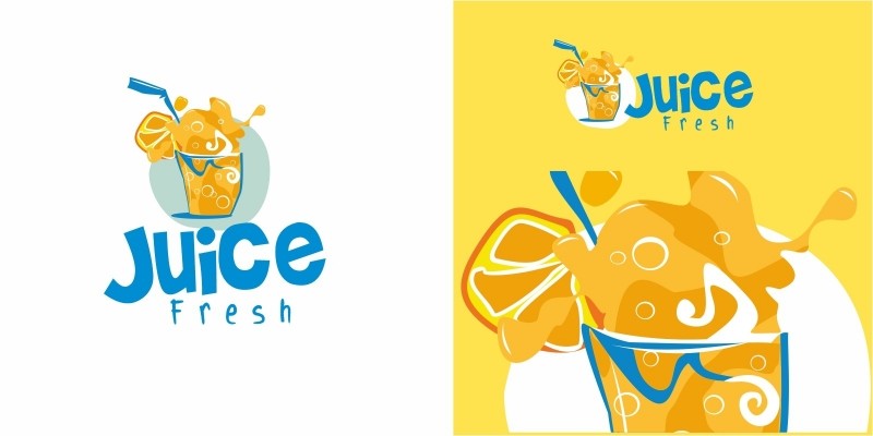 Juice Fruit Logo