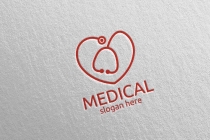 Love Cross Medical Hospital Logo Design Screenshot 1
