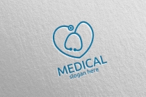 Love Cross Medical Hospital Logo Design Screenshot 5